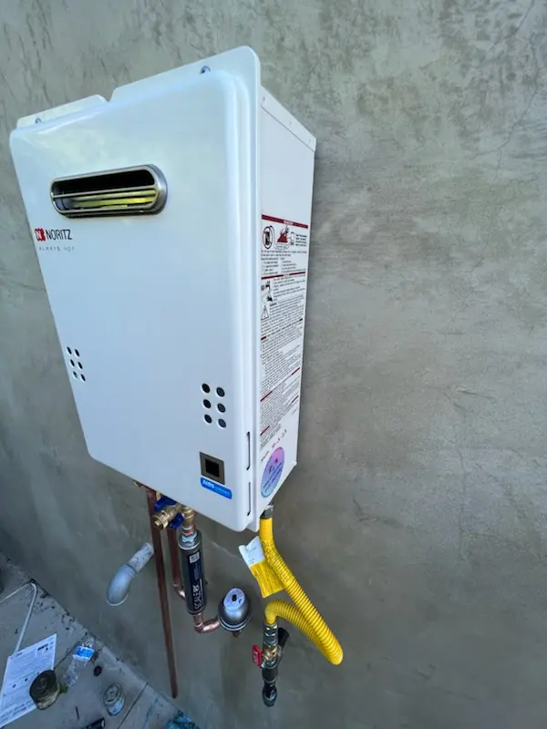 Tankless water heater installation for Town Brook homes